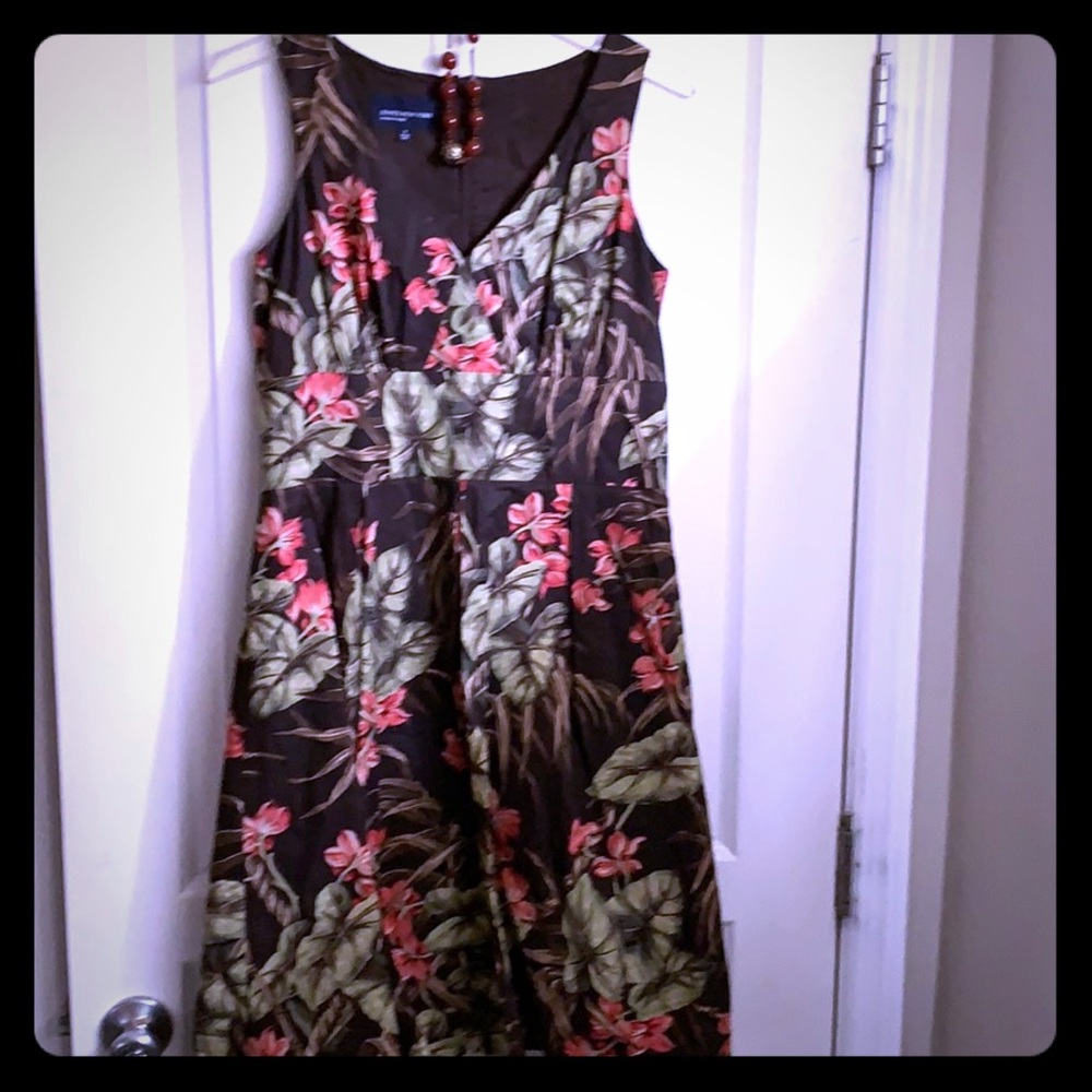 Jones New York cotton cocktail dress